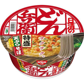 Nissin Food Products Nissin no donbei tokumori tempura soba 143g