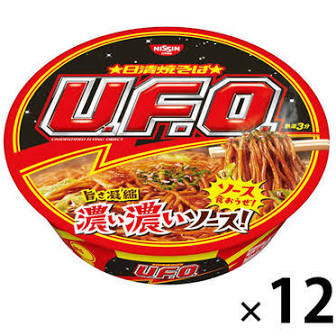 Nissin Foods Cup Yakisoba UFO (12 pcs)