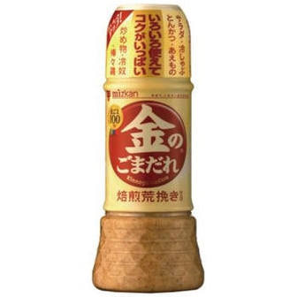 Mitsukan Kin no Gomadare/ Gold Sesame Dare Roasted and Roughly Ground 250ml x12 pcs.