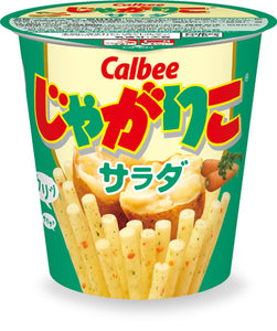 Jagariko Calbee salad flavors, potato chips, Japanese snacks -jagarico