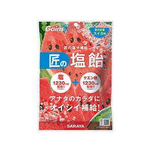 Saraya / Gains Takumi no Salt Candy, watermelon flavor, 100g