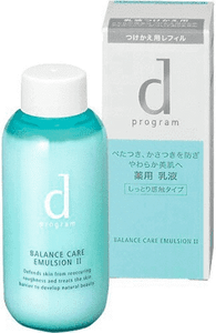 Shiseido Balance Care Emulsion RⅡ (Refill) Moist feeling type 100ml