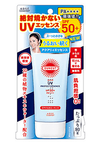 KOSE COSMEPORT Suncut Sunscreen Essence SPF50 80g